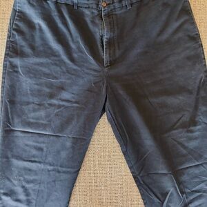 Roundtree & Yorke Men's Dark Blue Chinos